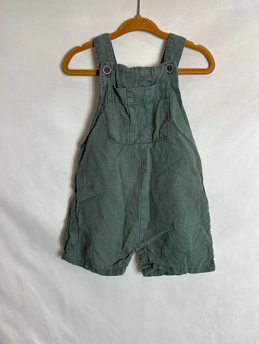 ZARA. Peto lino bebe nino. T 9 12 meses Hibuy market