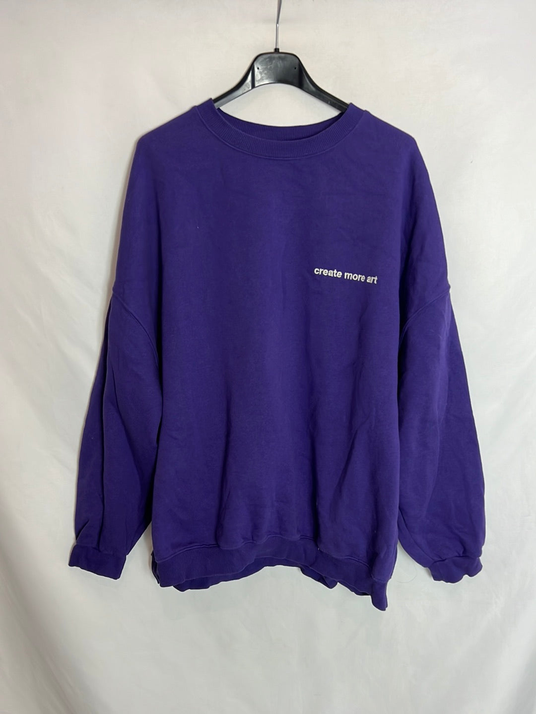 Pull and bear fashion sudadera morada