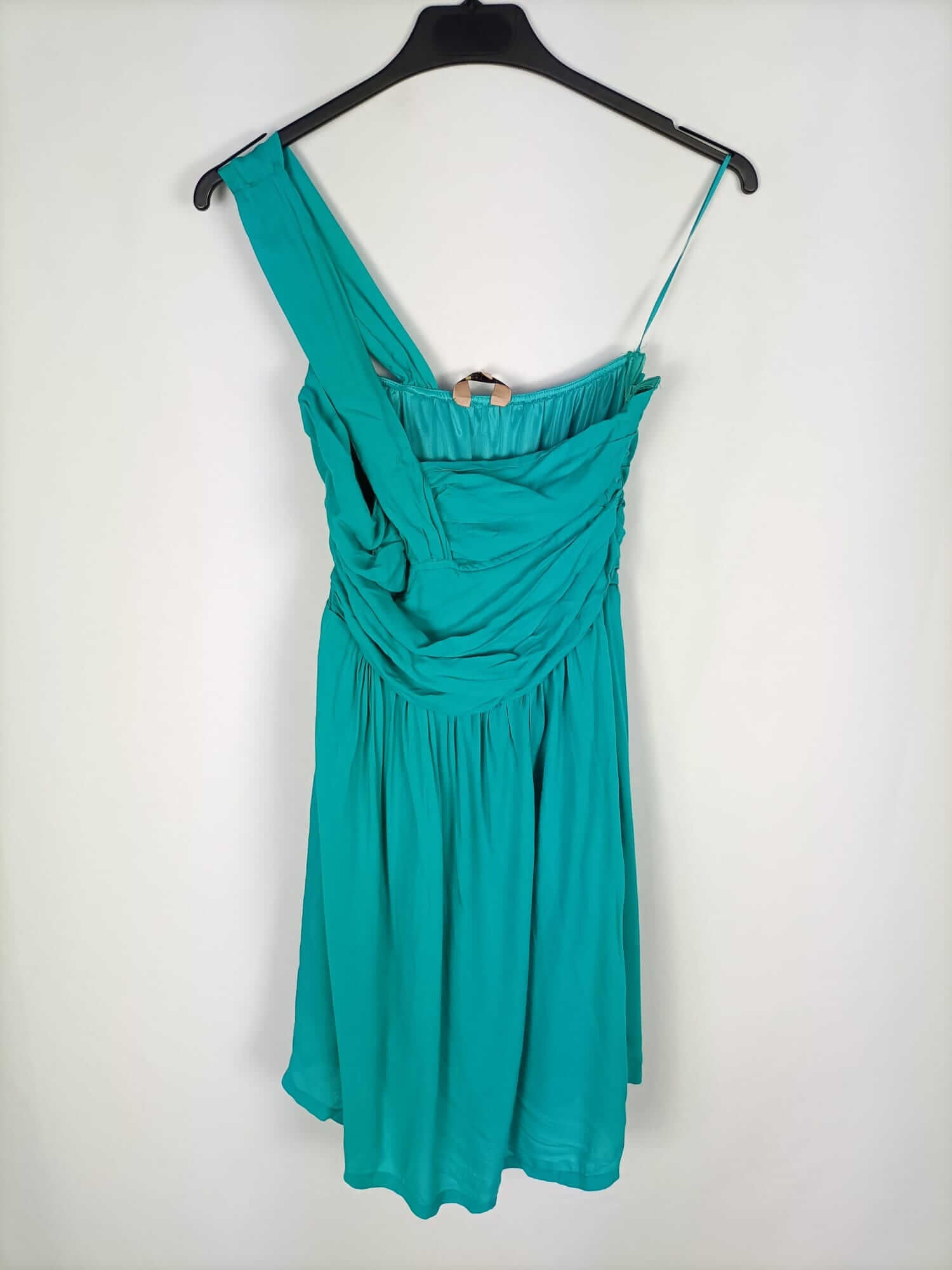 Bershka fashion vestido verde