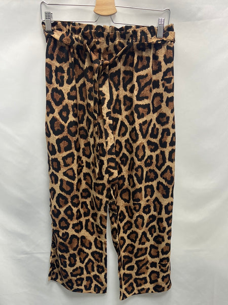 ZARA.Pantalón animal print fluido. T M /L – Hibuy market