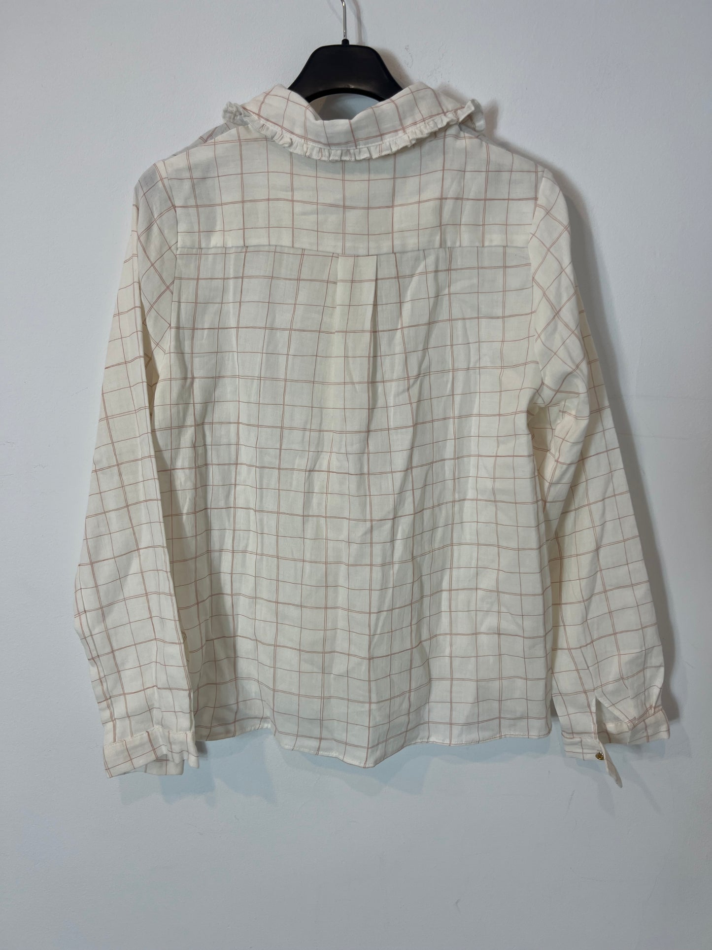 TRIANA BY C. blusa beige cuadros T.36