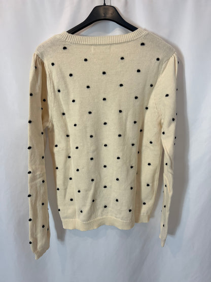 INDI & COLD. Jersey beige bodoques. T M