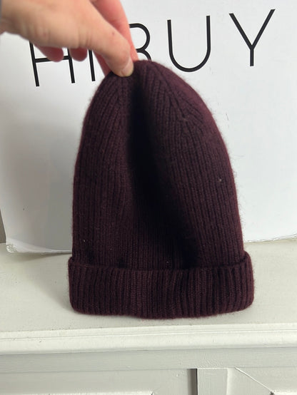 & OTHER STORIES. Gorro burdeos cashmere . TU