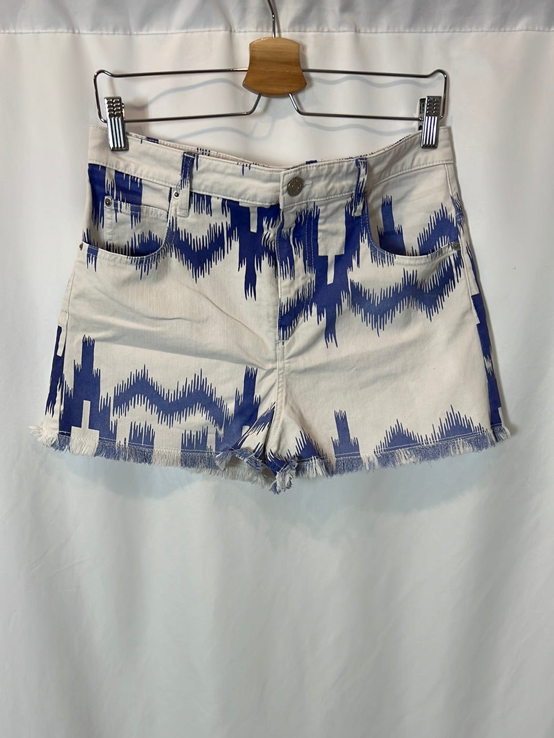 ISABEL MARANT ETOILE. Denim shorts estampados. T 36