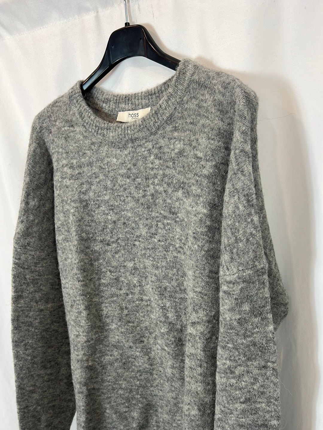 INTROPIA. Jersey gris  jaspeado T.s