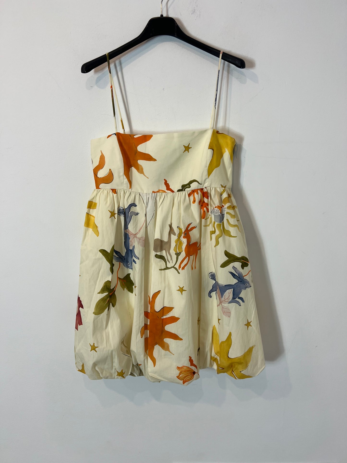 ZARA. Vestido corto estampado  T.xs