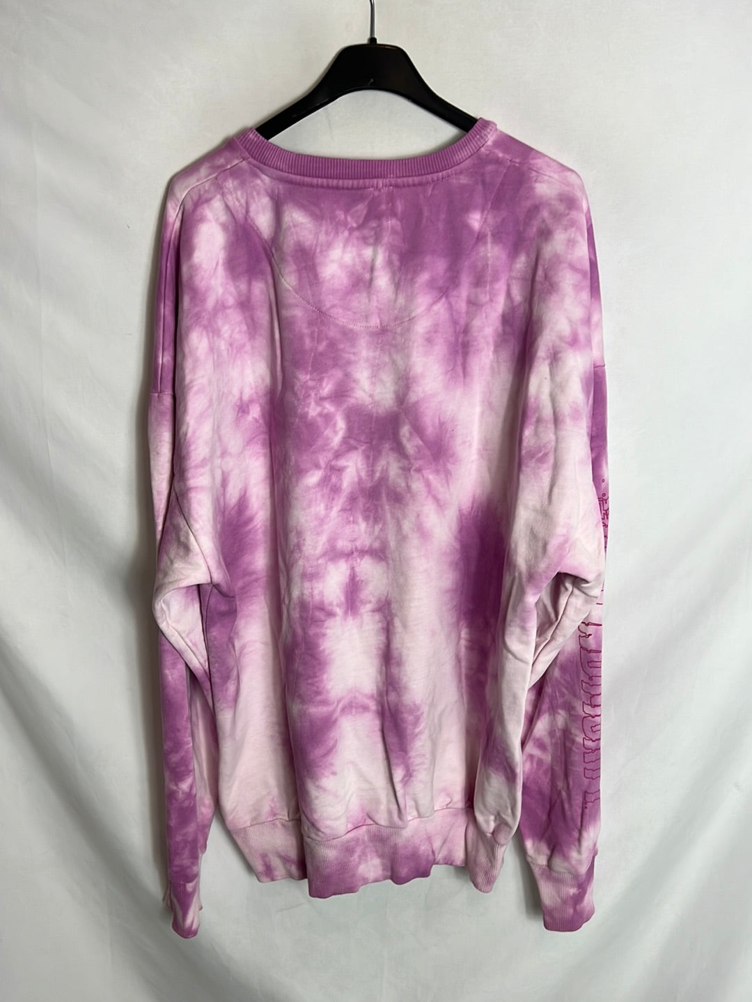 PULL&BEAR . Sudadera tie  dye dibujo. T L