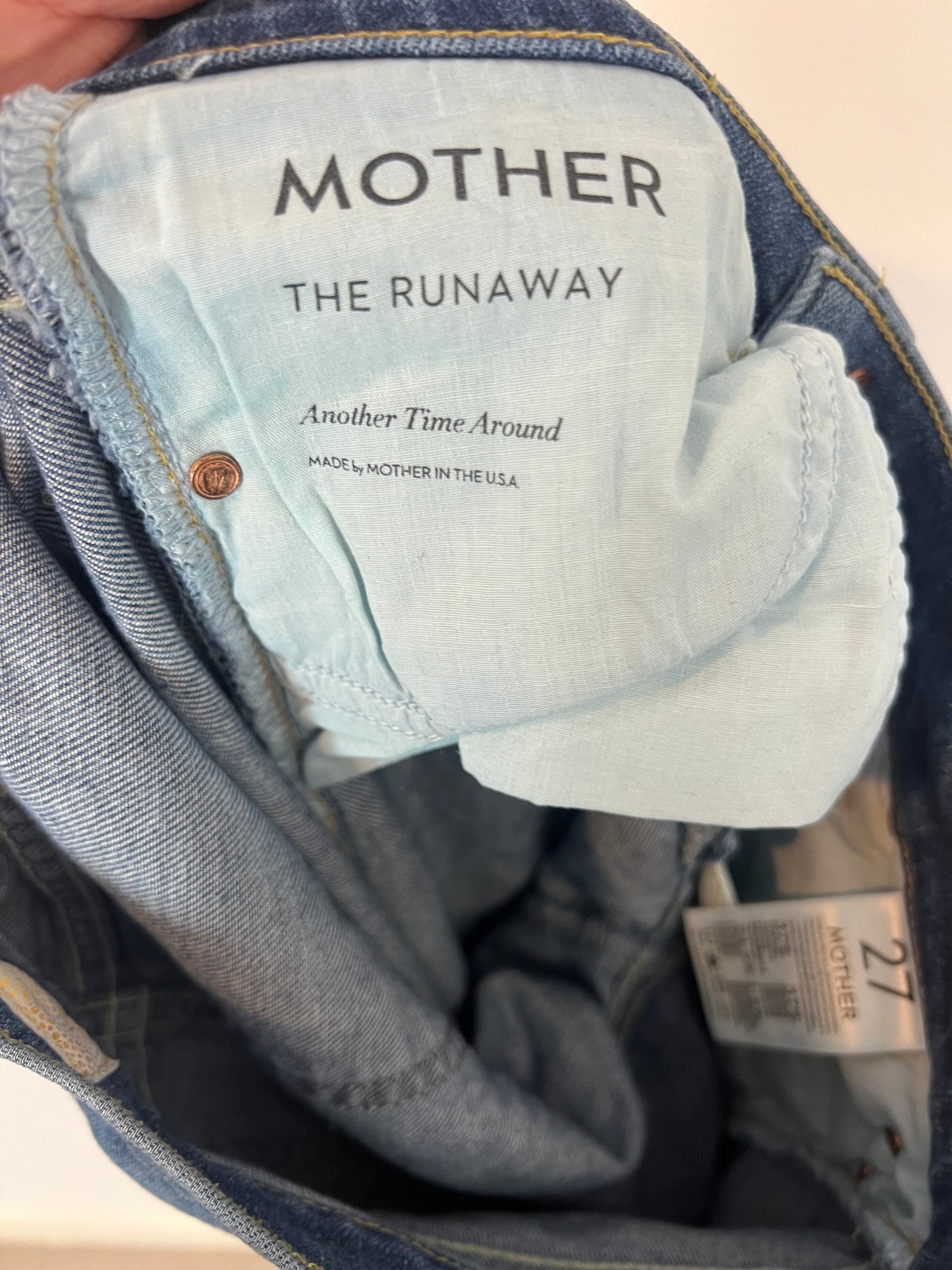 MOTHER. Denim recto Semi elastico. T 27(36)