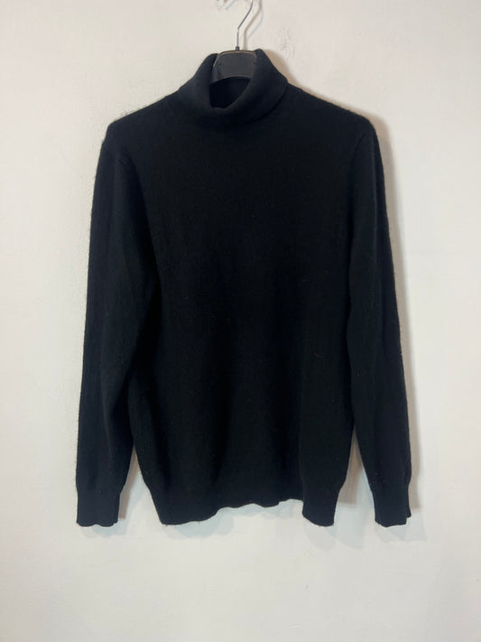 ZARA. Jersey negro cahsmere  T.s