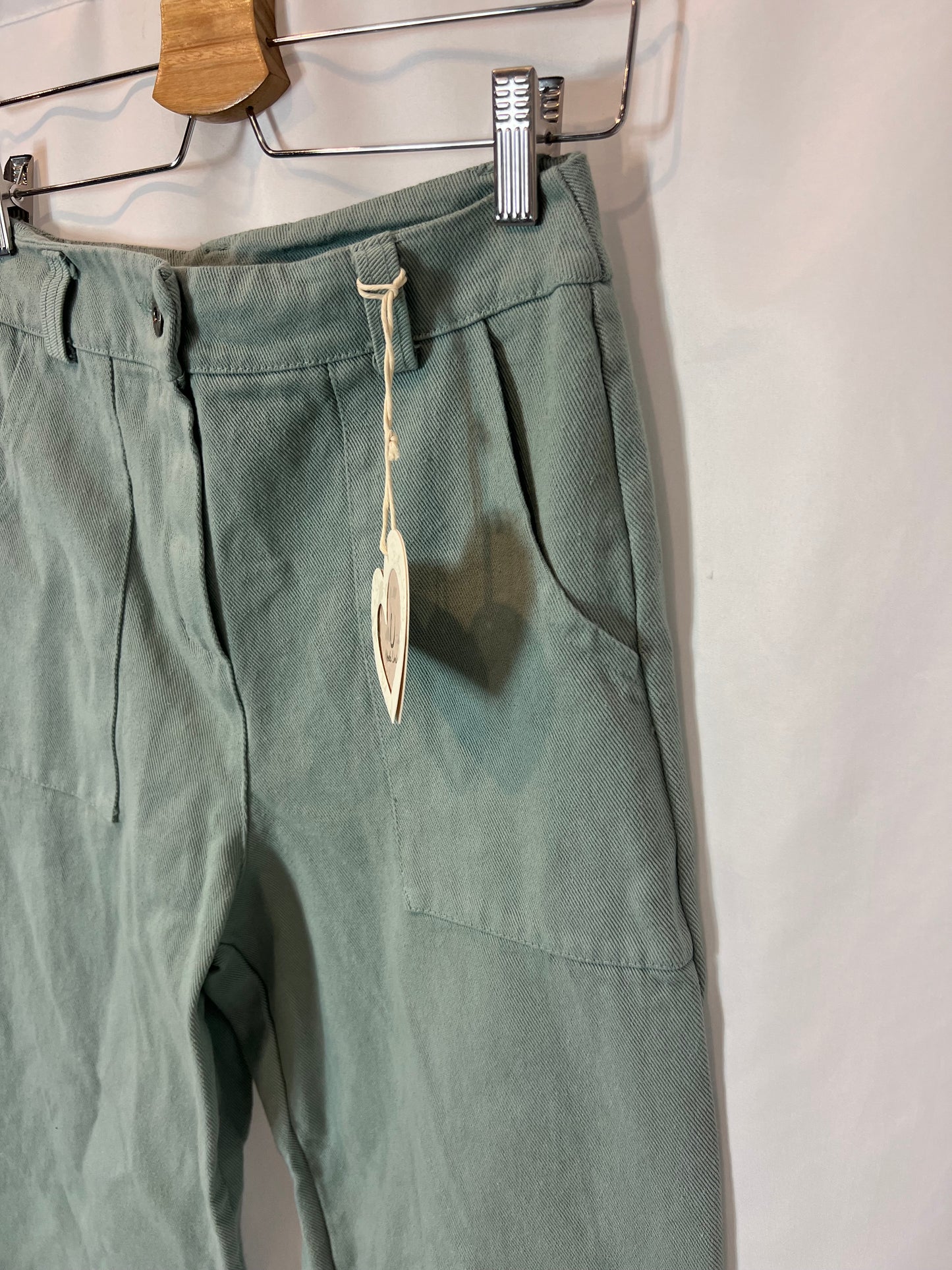 OTRAS. Pantalón culotte azul TU(S)