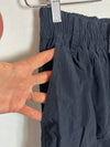 ZARA. Pantalón azul textura . T XS/S
