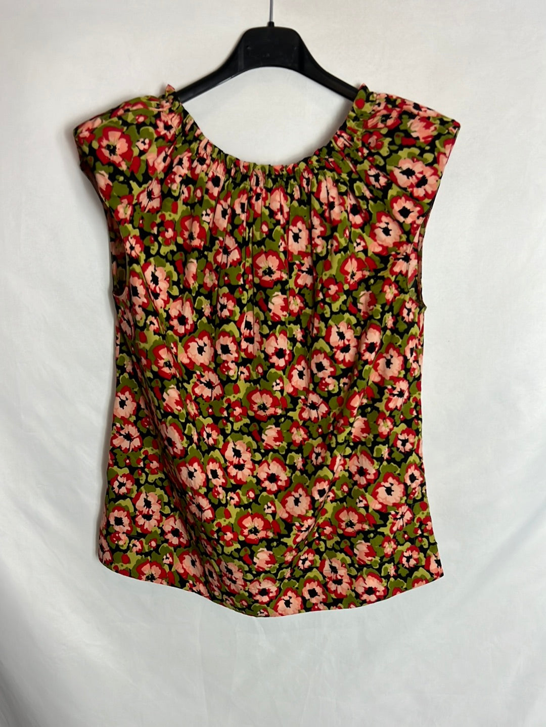 SFERA. Blusa fluida flores T.s