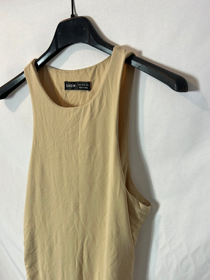 SHEIN. Body beige  licra T.s