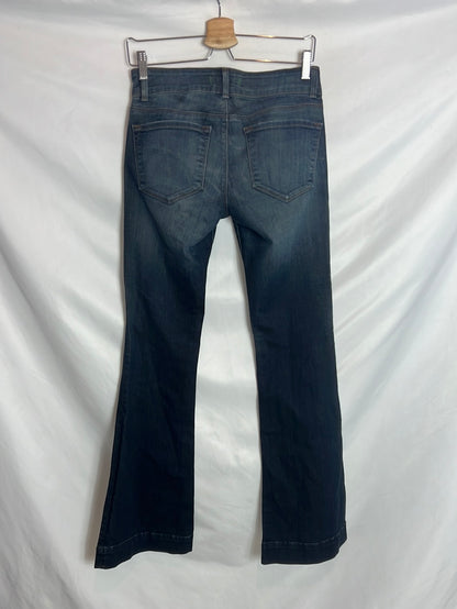 J BRAND. Denim oscuro efecto desgastado acampando. T 27 (38)