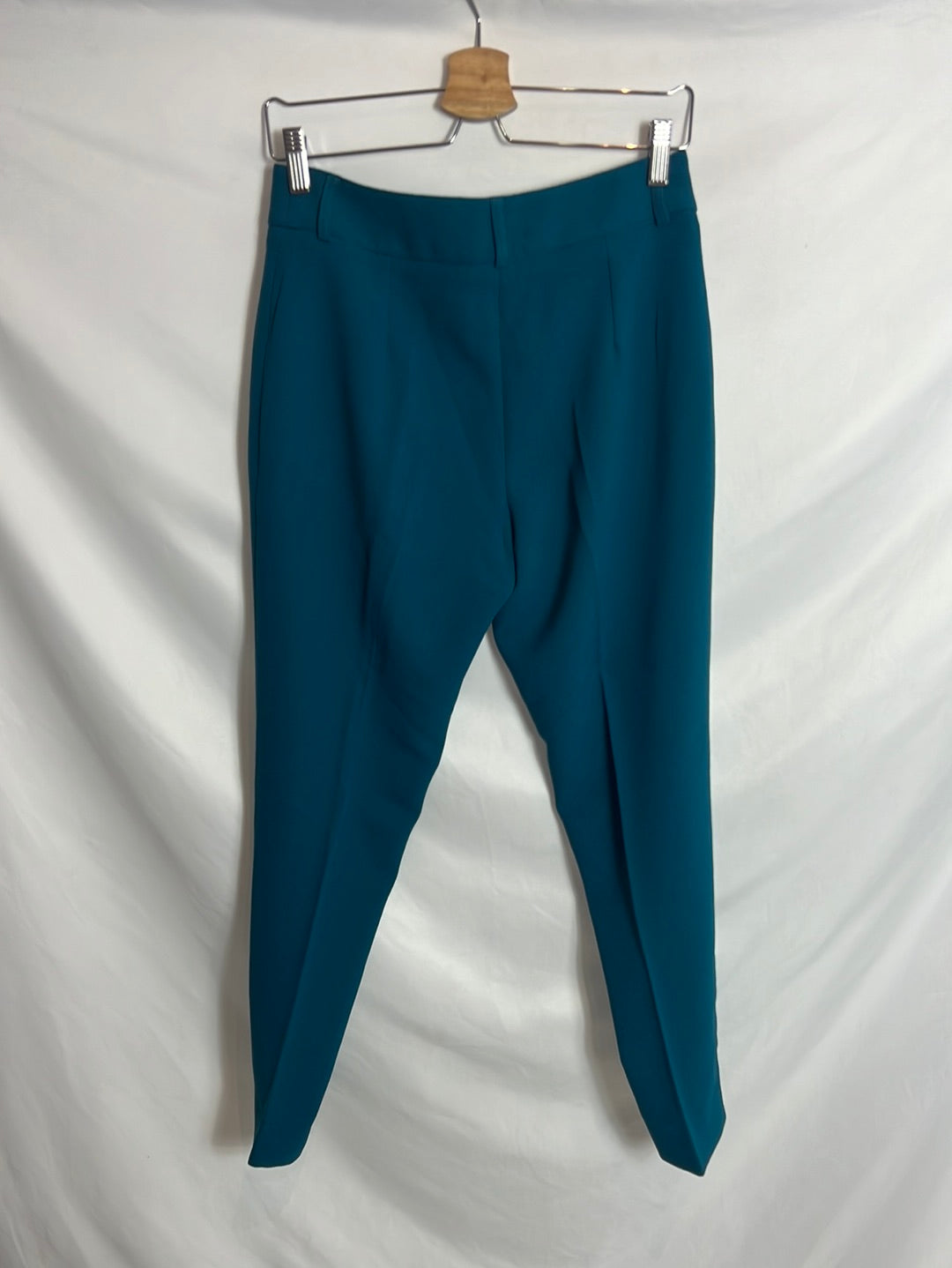 O’LIVIA. Pantalones azules textura. T M