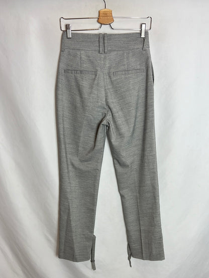 INWEAR. Pantalón gris jaspeado. T 36