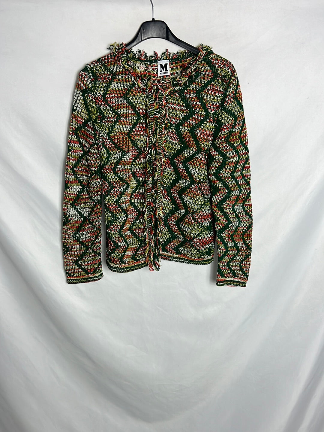 MISSONI. Chaqueta algodón colores . T42 (M)