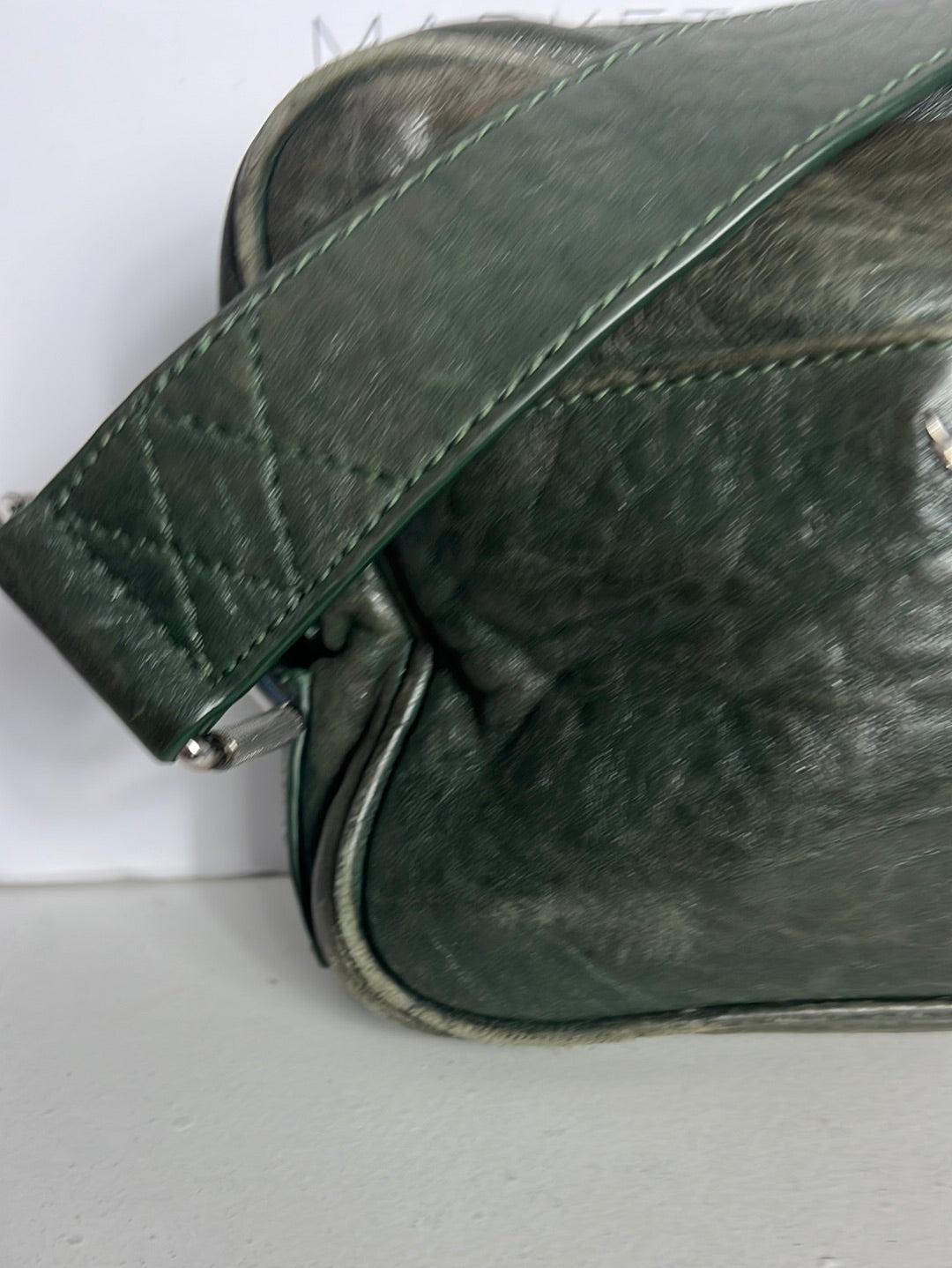 ZADIG&VOLTAIRE. Bolso verde piel asa corta (Tara)