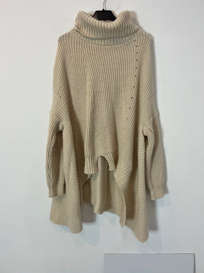 JOT. Jersey beige oversized T.m/l