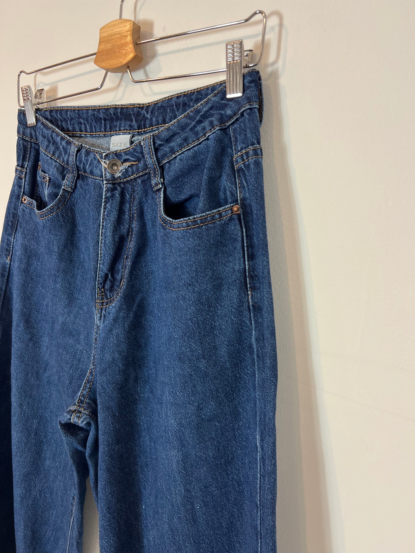 OTRAS. Pantalón ancho denim T.s