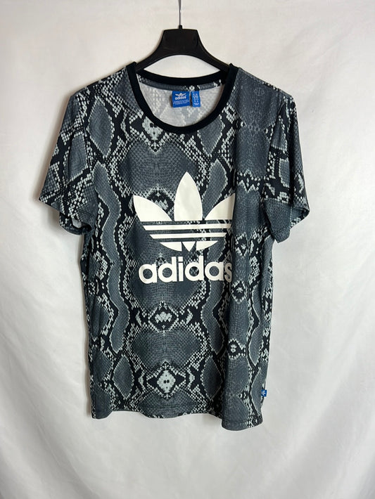 ADIDAS. Camiseta animal print. T XS ( s/m)