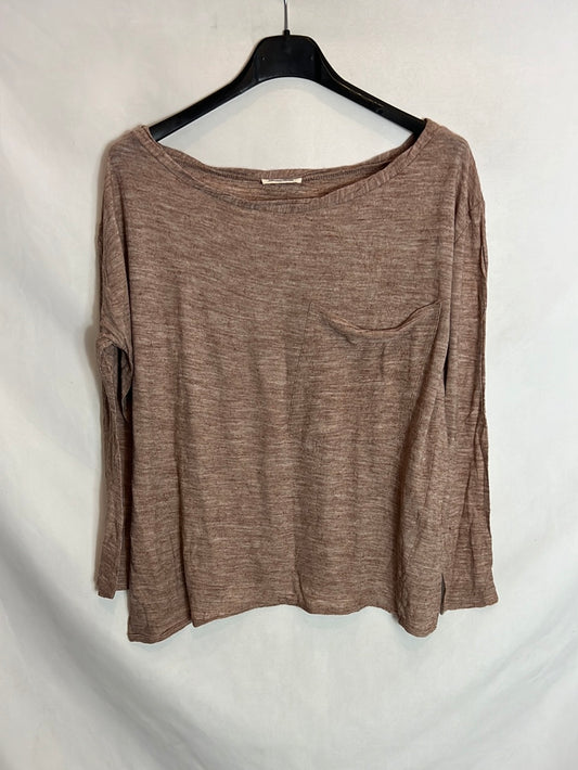 AMERICAN VINTAGE . Top textura jaspeada. T S