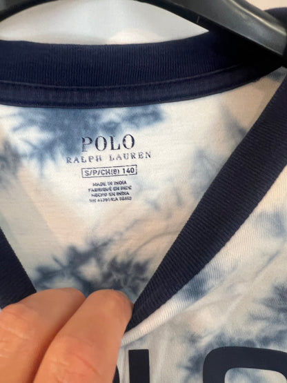 POLO. Camiseta tie dye logo. T 8 años