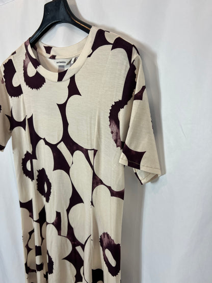 MARIMEKKO. Vestido midi elástico. T S