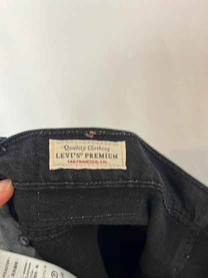 LEVI'S. Pantalón denim negro T.28(38)