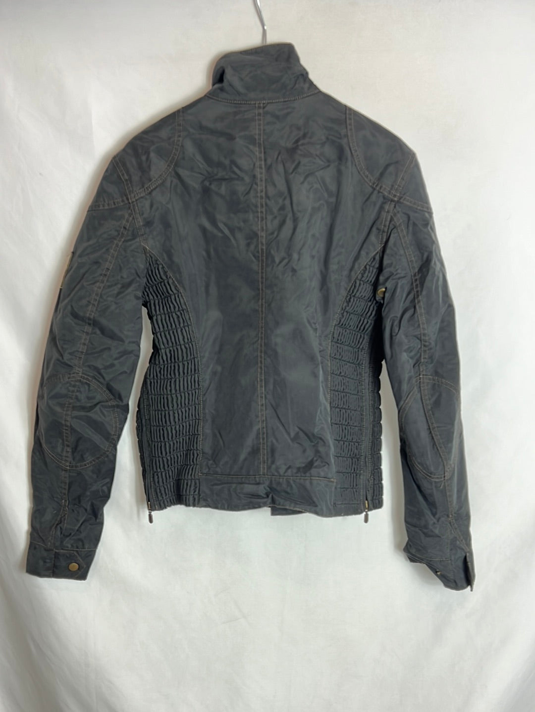 BELSTAFF. Chaqueta textura azul oscuro. T 44 (L)