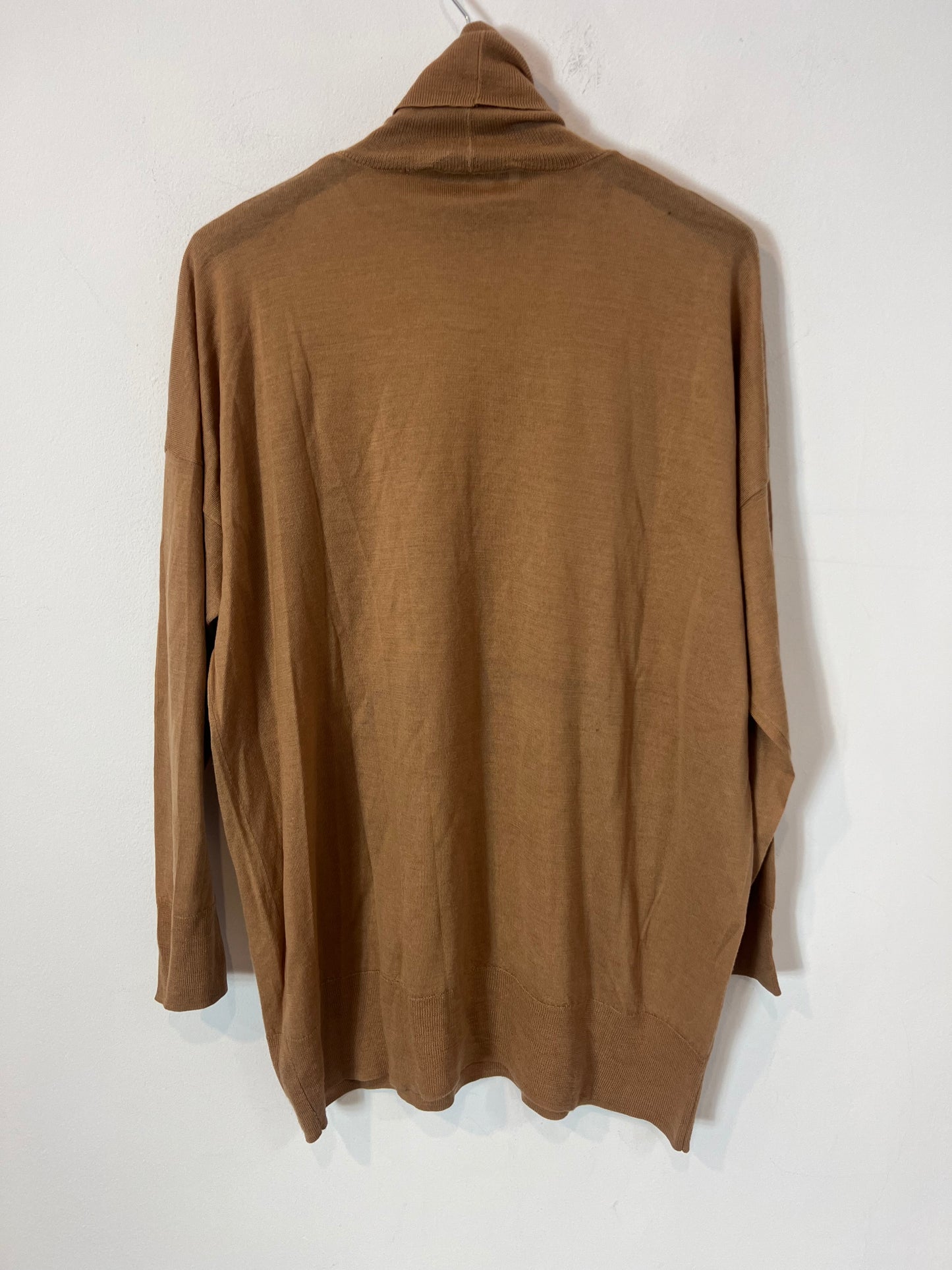 ZARA. Jersey fino camel  T.s