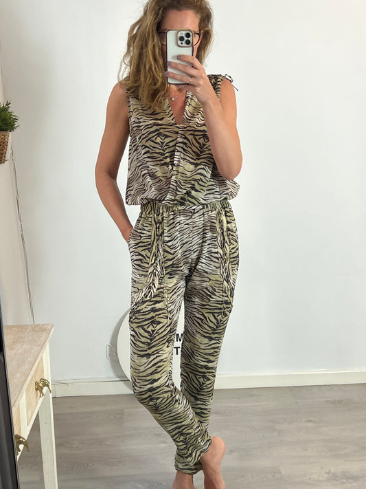 IRO. Mono fluido seda animal print. T 2(M)