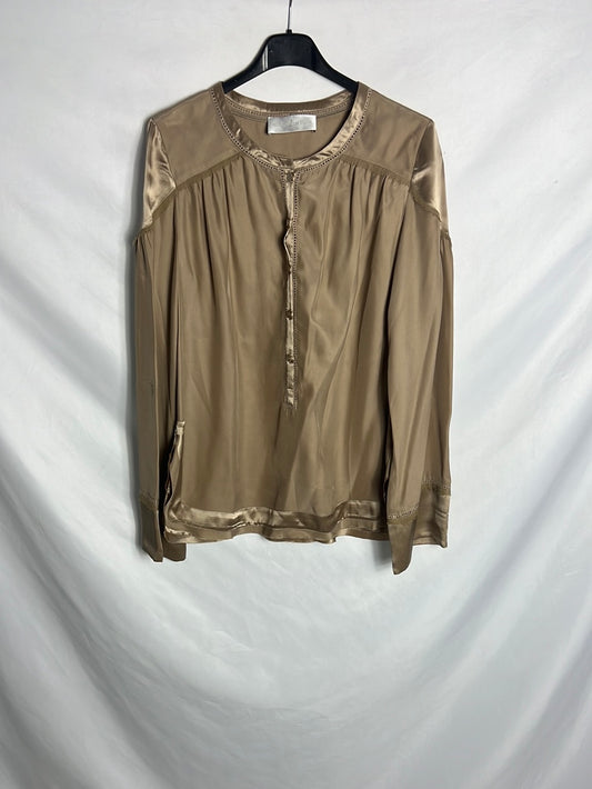 ZADIG&VOLTAIRE. Blusa seda texturas . TM