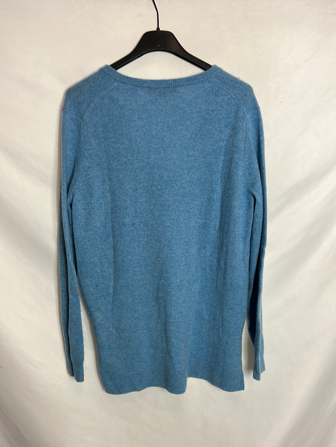 AGAIN. Jersey azul cashmere . T S