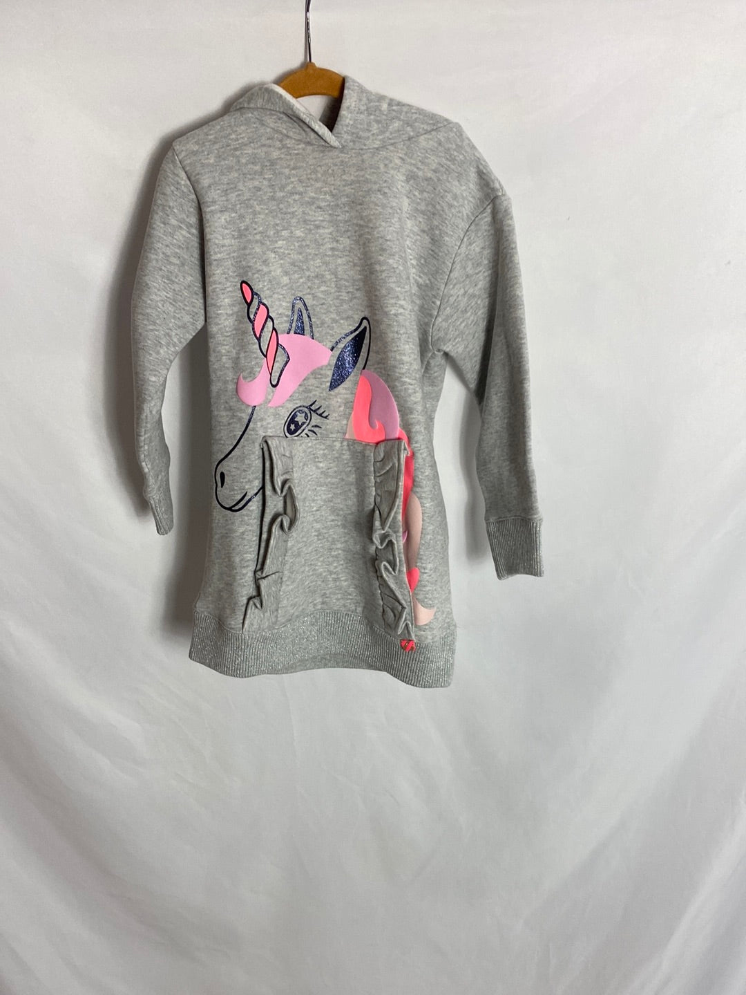 BILLIEBLUSH. Sudadera unicornio. T.4 años