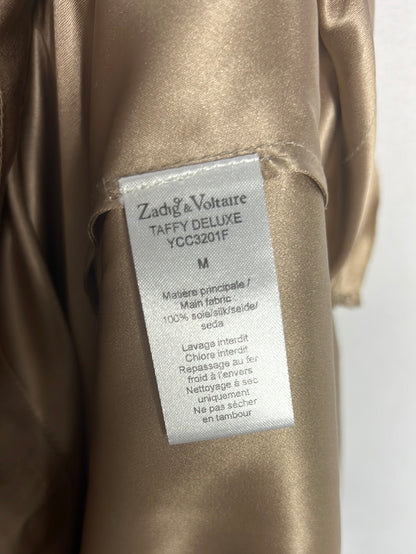 ZADIG&VOLTAIRE. Blusa seda texturas . TM