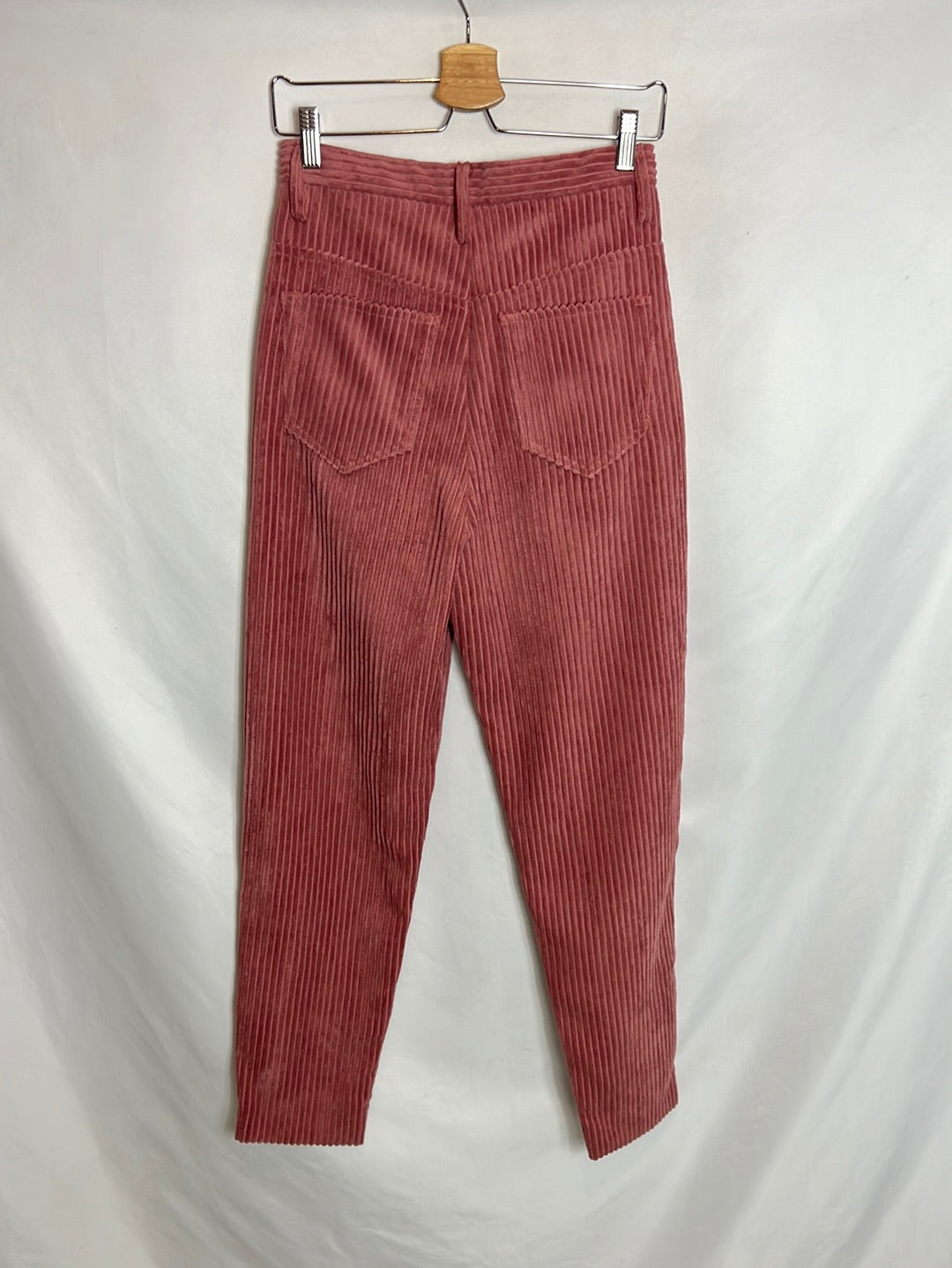 ISABEL MARANT ETOILE. Pantalón pana rosa . T 34