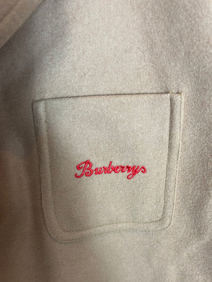 BURBERRYS. Blazer lana beige bolsillos. T 40