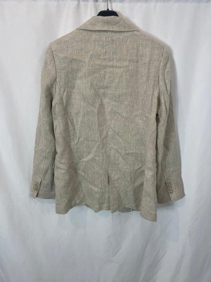 TINTORETTO. Blazer beige lino. T S