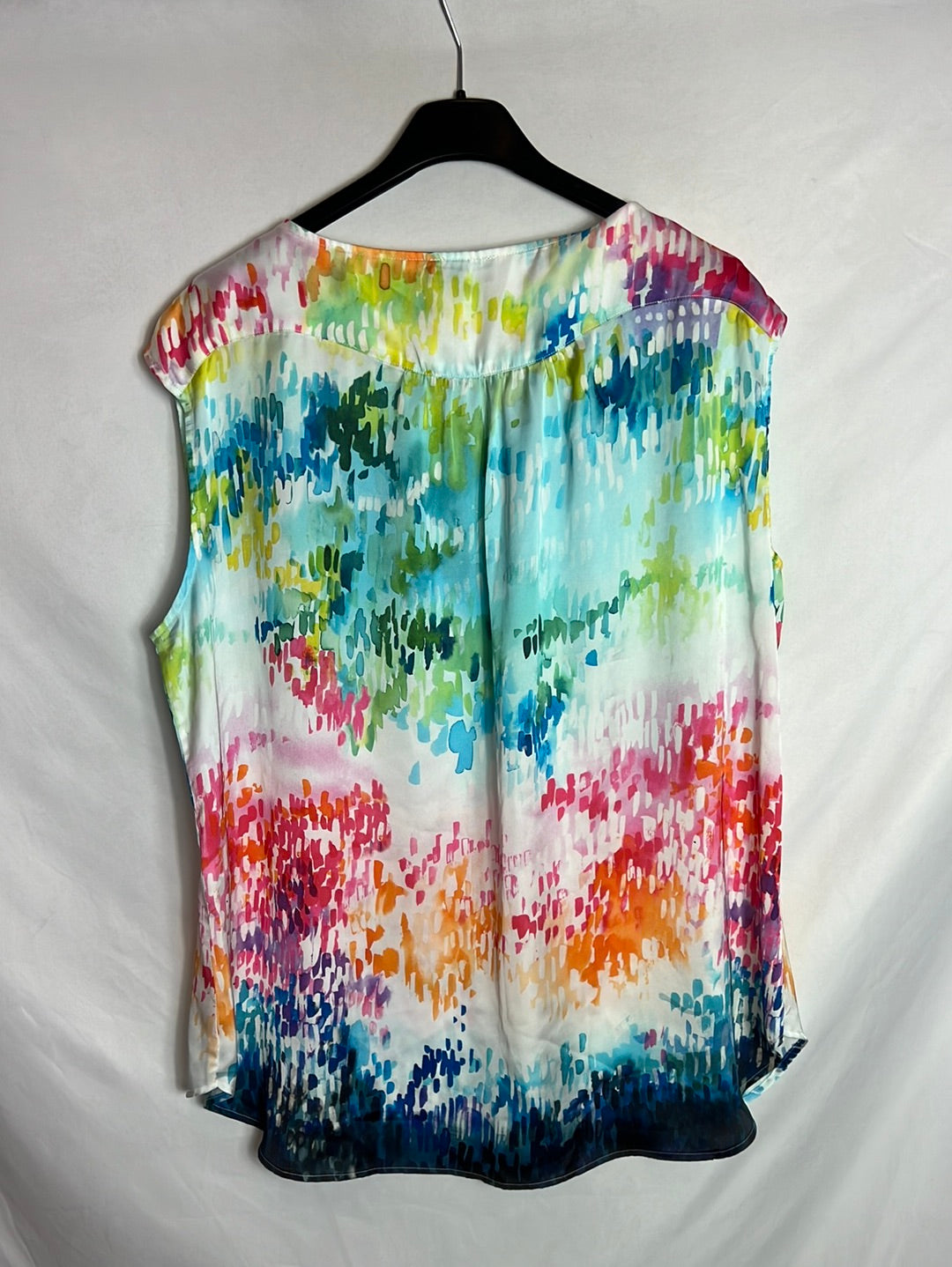 MIRTO. Blusa fluida colores T.48