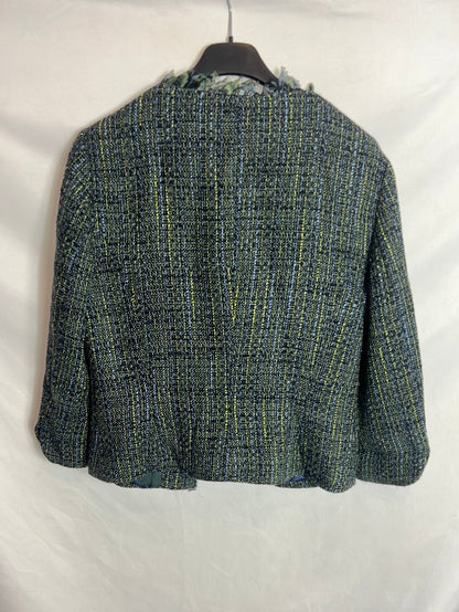 TRUCCO. Chaqueta tweed abierta. T42 (38)