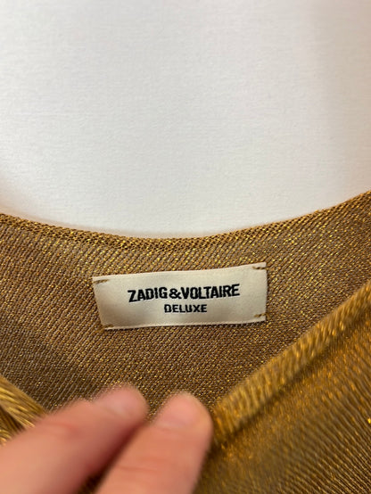 ZADIG&VOLTAIRE. Top punto brillo. T XS