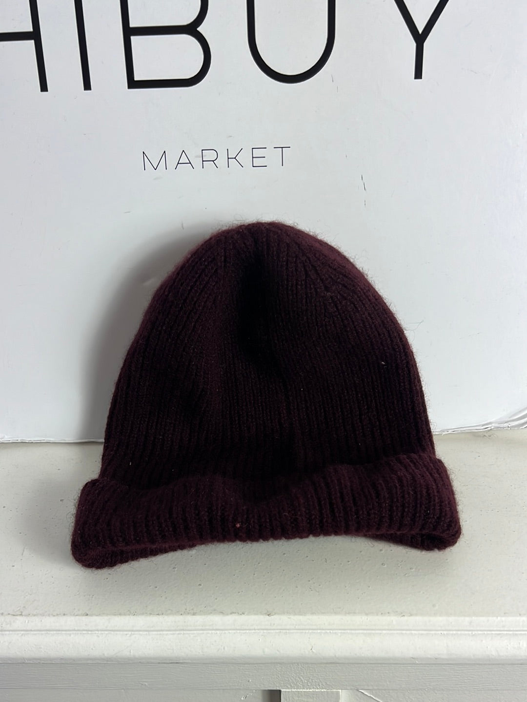 & OTHER STORIES. Gorro burdeos cashmere . TU