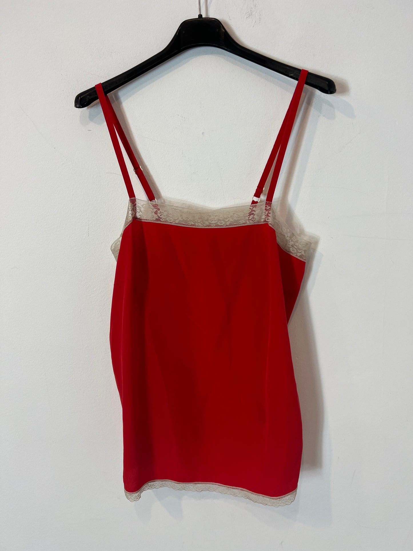 ZADIG&VOLTAIRE. top seda lencero rojo T.xs