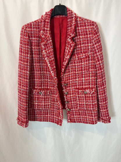 OTRAS. Chaqueta tweed colores. T 40