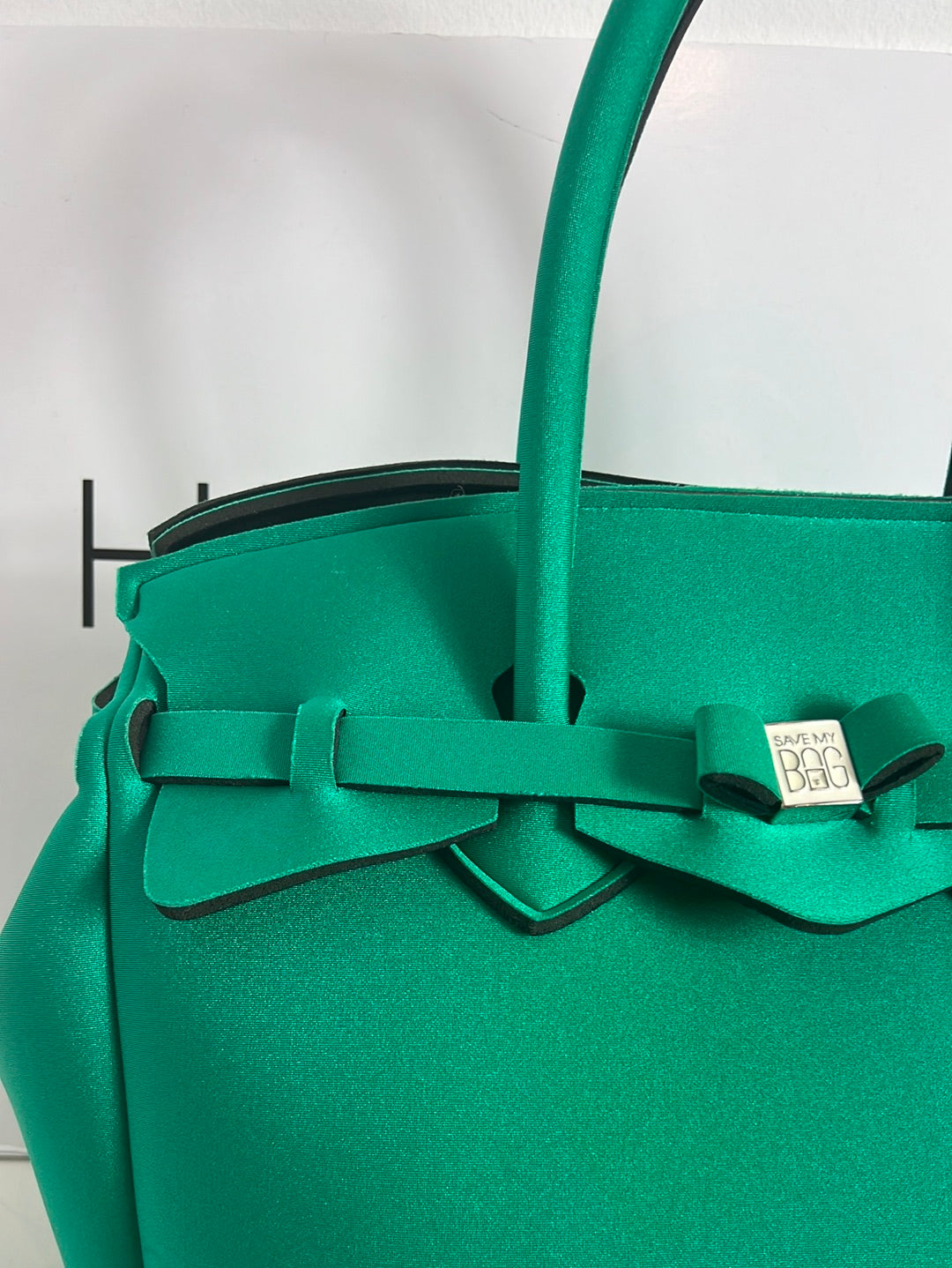 SAVE MY BAG. Bolso shopper verde