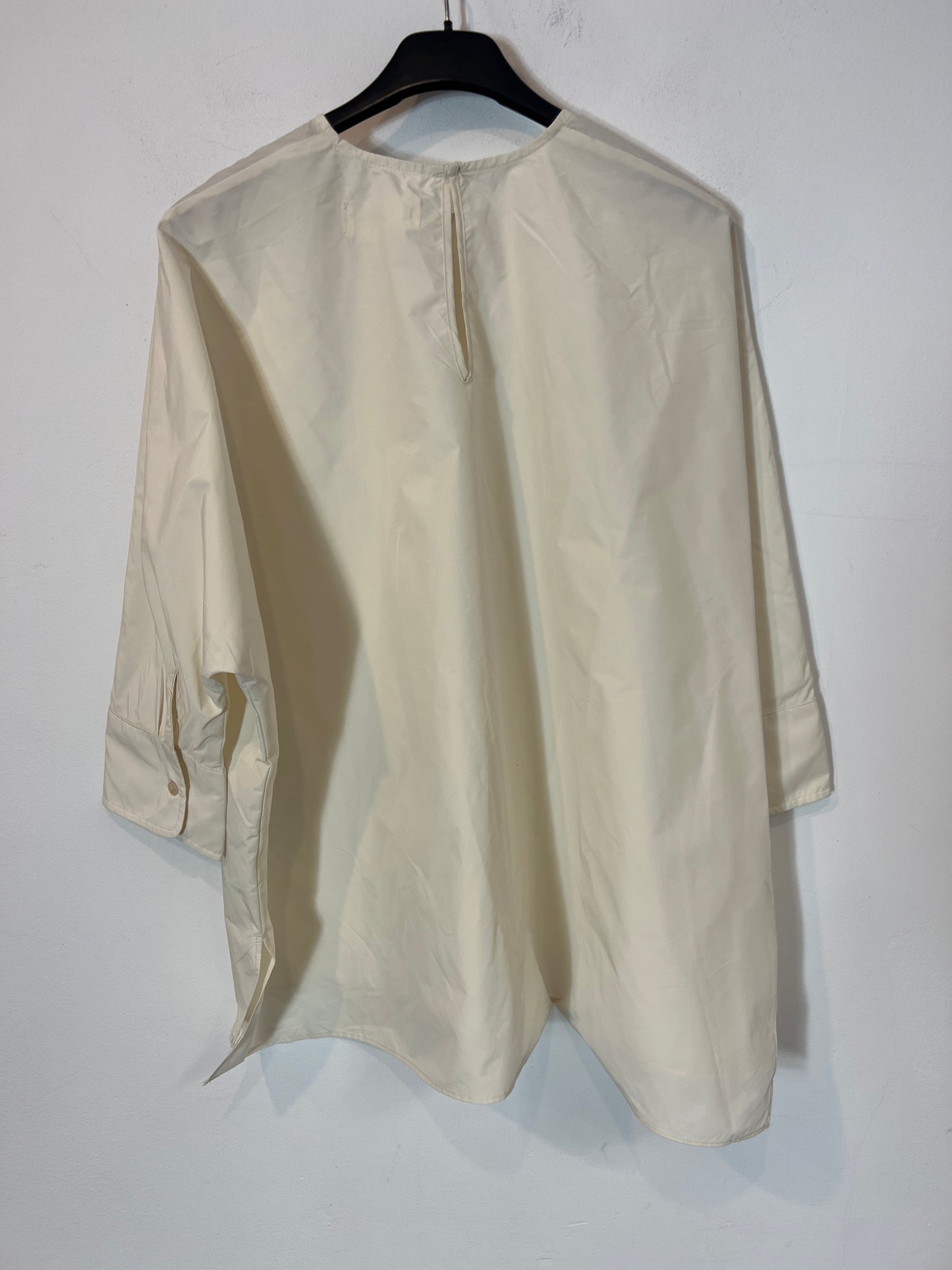 PSOPHÍA. Blusa beige fluida T.s