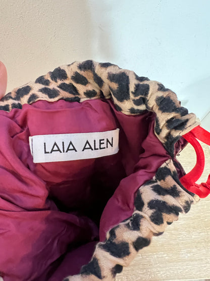 LAIA ALEN. Bolso saco animal print