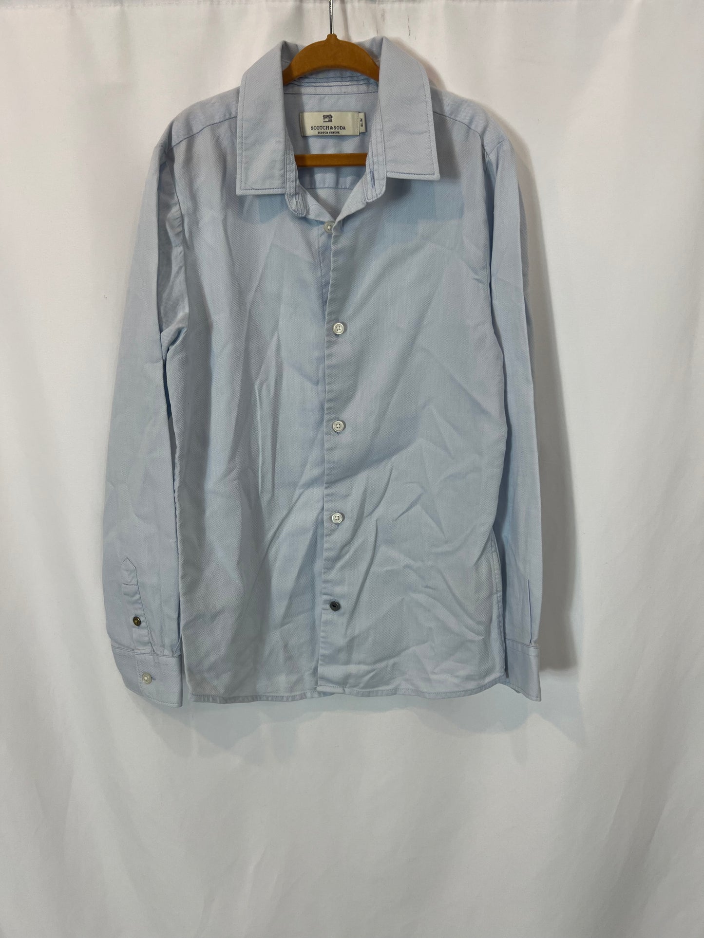 SCOTCH&SODA. Camisa azul claro. T 8 años