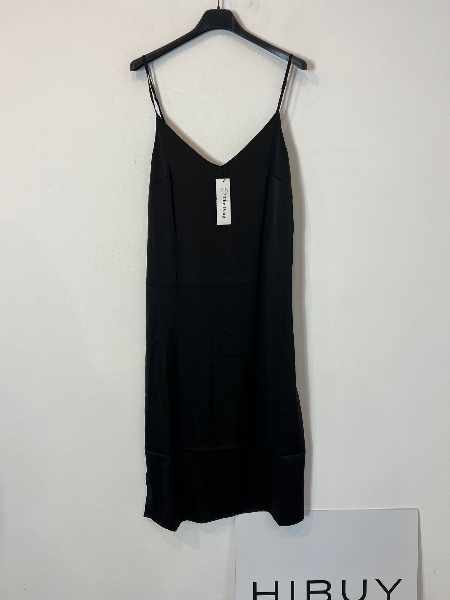 THE DROP. Vestido negro lencero T.xs